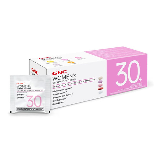 GNC Women's Vitapak 30+ – Multivitamínico Completo para Mujeres | 30 Porciones